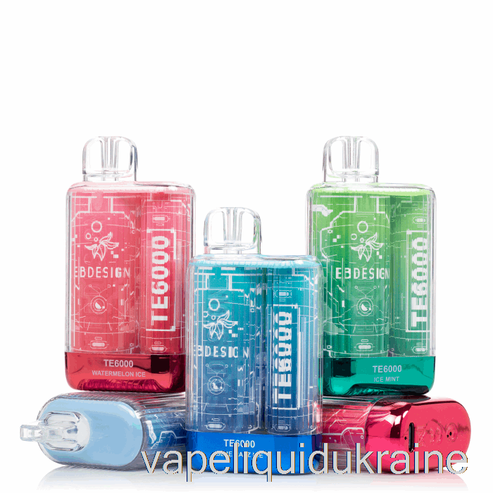 Vape Liquid Ukraine EB TE6000 Disposable Clear